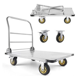 VEVOR Camión de plataforma resistente, carro de plataforma